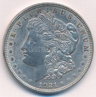 Amerikai Egyesült Államok 1921. 1$ Ag 'Morgan' T:1-,2 
USA 1921. 1 Dollar Ag 'Morgan' C:AU,XF 
Krause KM#110 - Ohne Zuordnung