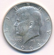 Amerikai Egyesült Államok 1964. 1/2$ Ag 'Kennedy' T:1-,2 USA 1964. 1/2 Dollar Ag 'Kennedy' C:AU,XF 
Krause KM#202 - Ohne Zuordnung