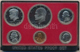 Amerikai Egyesült Államok 1976S. 1c-1$ (6xklf) Eredeti Tokban (sérült) T:PP
USA 1976S. 1 Cent - 1 Dollar (6xdiff) In Ori - Sin Clasificación