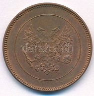 Finnország / Kerenszkij Kiadás 1917. 5p Cu 'II. Miklós' T:2 
Finland / Kerensky Issue 1917. 5 Pennia Cu 'Nicholas II' C: - Non Classés