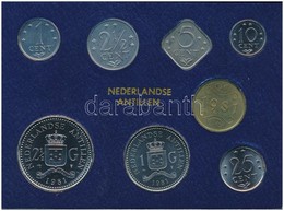 Hollandia 1981. 1c-2 1/2G (6klf Db) + Zseton Forgalmi Sor Szettben T:1
Netherlands 1981. 1 Cent - 2 1/2 Gulden (6xdiff)  - Unclassified