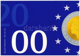 Hollandia 2000. 5c-5G (6xklf) Forgalmi Sor Karton Dísztokban T:1 Netherlands 2000. 5 Cents - 5 Gulden (6xdiff) Coin Set  - Zonder Classificatie