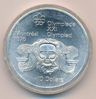 Kanada 1974. 10$ Ag 'Montreali Olimpia - Zeusz Fej' T:BU
Canada 1974. 10 Dollars Ag 'Montreal Olympic Games - Head Of Ze - Zonder Classificatie