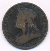 Nagy-Britannia 1896. 1p Br 'Viktória' T:3 
Great Britain 1896. 1 Penny Br 'Viktória' C:F 
Krause KM#790 - Unclassified