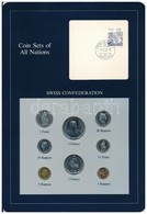 Svájc 1981-1983. 1r-5Fr (8xklf), 'Coin Sets Of All Nations' Forgalmi Szett Felbélyegzett Kartonlapon T:1
Switzerland 198 - Zonder Classificatie