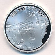 Svájc 2007. 20Fr Ag 'Svájci Nemzeti Bank' Eredeti Dísztokban, Tanúsítvánnyal T:PP
Switzerland 2007. 20 Francs Ag 'Swiss  - Ohne Zuordnung