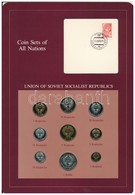 Szovjetunió 1979. 1k-1R (9xklf), 'Coin Sets Of All Nations' Forgalmi Szett Felbélyegzett Kartonlapon T:1
Soviet Union 19 - Non Classificati