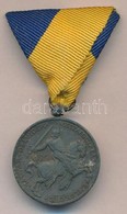 1941. 'Délvidéki Emlékérem' Cink Emlékérem Mellszalaggal. Szign.: BERÁN L. T:2
Hungary 1941. 'Commemorative Medal For Th - Autres & Non Classés