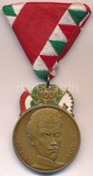 1948. '48-as Díszérem' Zománcozott Br Kitüntetés Mellszalaggal T:2 
Hungary 1948. 'Medal Of Honour '48' Enamelled Br Dec - Autres & Non Classés