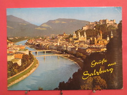 Visuel Pas Très Courant - Autriche - Festspielstadt Salzburg - Blick Von Mülln - Scans Recto Verso - Salzburg Stadt