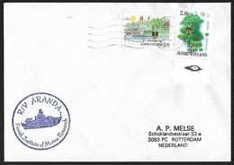 1991 - SUOMI (FINLAND) - Cover R/V Aranda + Michel 1142 & 1156 [Norden 91 & 100 Ans Iisalmi] - Covers & Documents