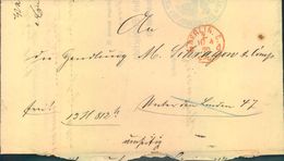 1879, "BERLIN.C. 2. F D", Roter "Francostempel" Auf Ortsbrief. - Franking Machines (EMA)