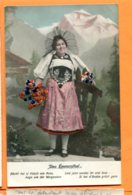 FEL1358, Das Emmenthal, Femme En Costume Traditionel,  Circulée - Thal