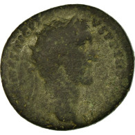 Monnaie, Antonin Le Pieux, As, Roma, Rare, TB, Cuivre, RIC:1208 - Les Antonins (96 à 192)