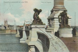 BELGIQUE  MARCOPHILIE  OBLITERATION LIEGE EXPOSITION UNIVERSELLE   PONT DE FRAGNEE - Sonstige & Ohne Zuordnung