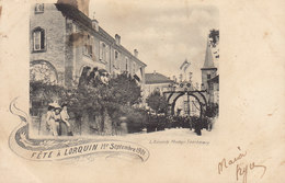 Lorquin : Fête Du 1er Sept. 1901 (tache Encre)      ///   DEC. 19 ///  REF N° 10.013 - Lorquin