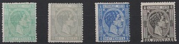 CUBA - N°13 A 16 - SERIE COMPLETE NEUVE AVEC CHARNIERE - COTE 14€75 - Cuba (1874-1898)