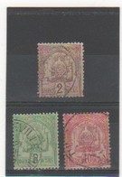 TUNISIE 1888-1901 YT N° 10-22-23 Oblitérés - Used Stamps