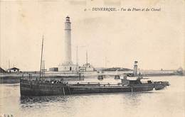 Dunkerque       59         Vue Du Phare Et Du Chenal         (voir Scan) - Dunkerque