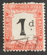 AFRIQUE DU SUD TAXE  YT 2 OBLITÉRÉ ANNÉE 1914/1915 - Postage Due