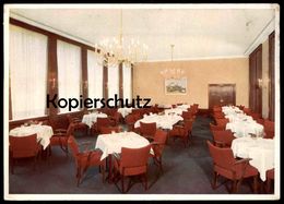 ALTE POSTKARTE BAD SALZUFLEN INNENANSICHT KURHAUS Kronleuchter Inh. Erich Jürgens Candelabrum Postcard Ansichtskarte AK - Bad Salzuflen