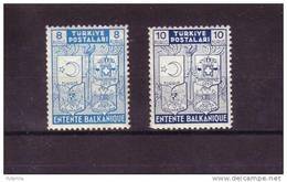 1940 TURKEY THE BALKAN ENTENTE MH * - Unused Stamps