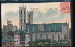 Delcampe - Canada -- Montreal  --- Notre Dame Church Montreal - Montreal