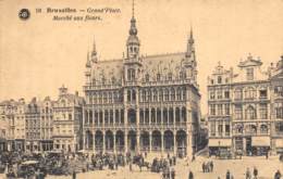 BRUXELLES - Grand'Place - Marché Aux Fleurs - Markten