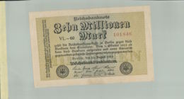 Billet De Banque  Allemagne 10 Million De  Mark,   1923-10-01   TB DESC 2019 Gerar - 10 Mio. Mark