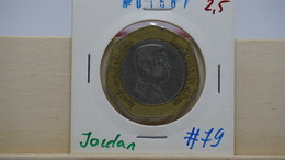 Jordan 1/2 Dinar Km#79 - Giordania