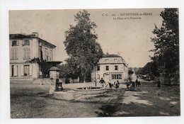 - CPA SAUVETERRE-DE-BÉARN (64) - La Place Et La Fontaine 1906 (avec Personnages) - Edition C. C. 205 - - Sauveterre De Bearn