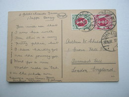 1922 , Danzig , Ansichtskarte Verschickt - Covers & Documents