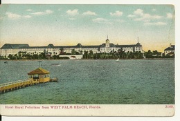 HOTEL ROYAL POINCIANA FROM WEST PALM BEACH - FLORIDA - Palm Beach