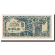 Billet, MALAYA, 10 Dollars, Undated (1942-44), KM:M7c, SUP - Malesia