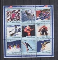 Olympische Spelen  2002 , Guinee Bissau - Blok  Postfris - Hiver 2002: Salt Lake City