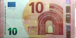 10 EURO SPAIN(VA) V003 DRAGHI, Auncirculated - 10 Euro