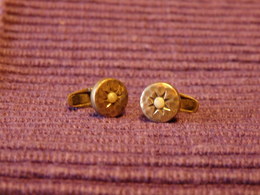 Manchette Of Kraag Knopen Met Pareltje Of Voor Kinderen - Cuff Links & Studs