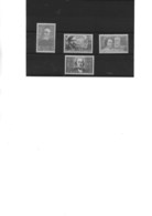 SERIE CHOMEURS INTELLECTUELS N° 436 A 439 - NEUF SANS CHARNIERE -ANNEE 1939 - COTE : 55 € - Unused Stamps