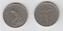 BELGIQUE - 1 FR 1929 FR - 1 Franc