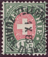 Schweiz Telegraphen 1883-10-01 Vollstempel Auf Zu#17 - Telegraph