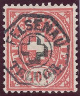 Heimat BE Felsenau ~1881- Telegraphen-O Auf Zu#14 - Telegrafo