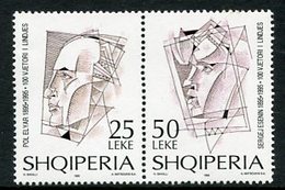 ALBANIA 1995 Poets' Centenaries MNH / **.  Michel 2569-70 - Albanien