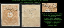 EARLY OTTOMAN SPECIALIZED FOR SPECIALIST, SEE...Mi. Nr. 705 A  In Ungebraucht - Nuevos