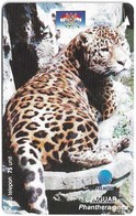 Indonesia - Telkom Indonesia (Tamura) - Jaguar (Phanthera Onca), 1996, 75Units, Used - Indonesië