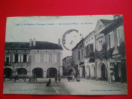 LA BASTIDE D ARMAGNAC UN COIN DE LA PLACE LES ARCEAUX - Other & Unclassified