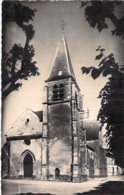 02 - CONDE Sur BRIE : L'Eglise - CPSM Village ( 675 Habitants) Dentelée Noir Blanc Grand Format CPA 1953 - Aisne - Otros & Sin Clasificación
