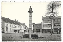 CPSM WOMMELGEM, KAAK. MONUMENT MET WAPENSCHILD, Format 9 Cm Sur 14 Cm Environ, PROVINCE D'ANVERS, BELGIQUE - Wommelgem