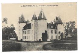 CPA THAUMIERS, LE CHATEAU, FACADE SUD OUEST, CHER 18 - Thaumiers