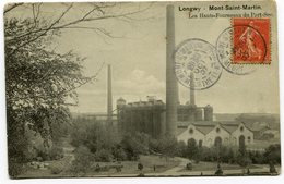 Delcampe - CPA - Carte Postale - France - Longwy - Mont Saint Martin  - Les Hauts Fourneaux Du Port Sec - 1907 ( I10758) - Longwy