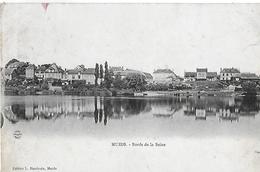 Muids. Vue D'ensemble De Muids Sur Les Bords De La Seine. - Muids